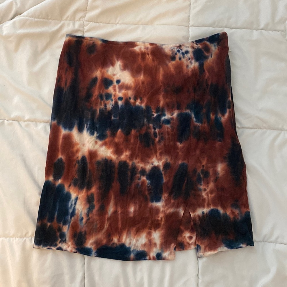 Earthbound tie die skirt
